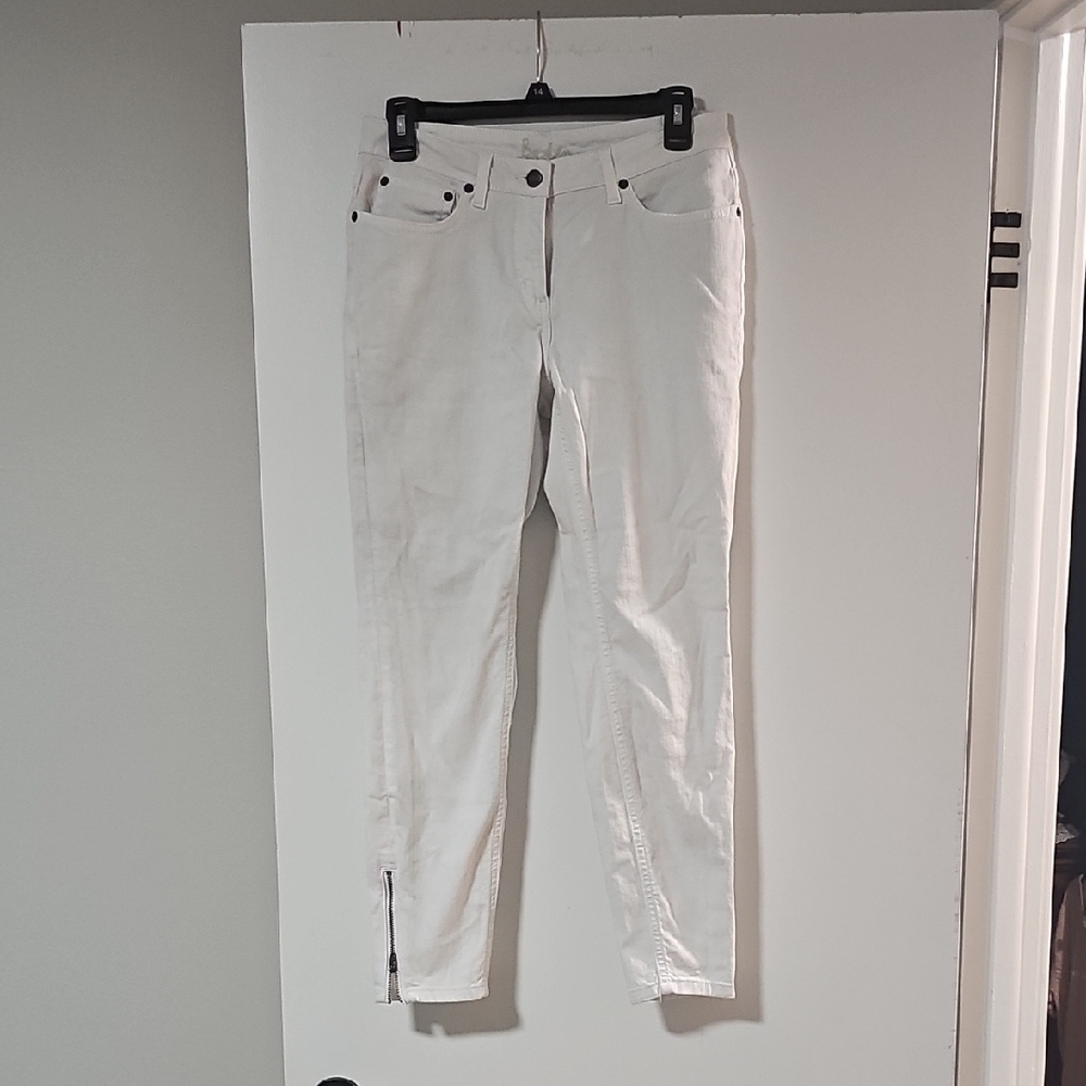 Boden Women's  White Jeans